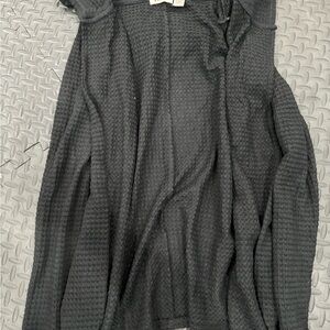 Mudd Black Textured Cardigan